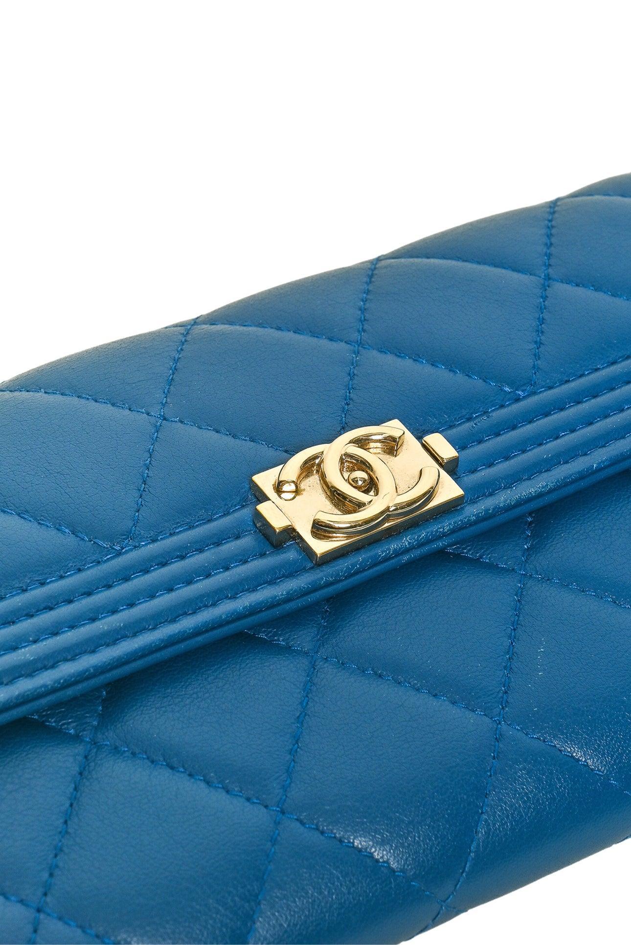 Chanel 2017-2018 Boy Flap Long Wallet - Image 4