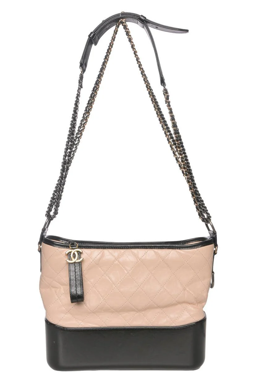 Chanel 2018-2019 Aged Calfskin Medium Gabrielle Hobo - Image 6