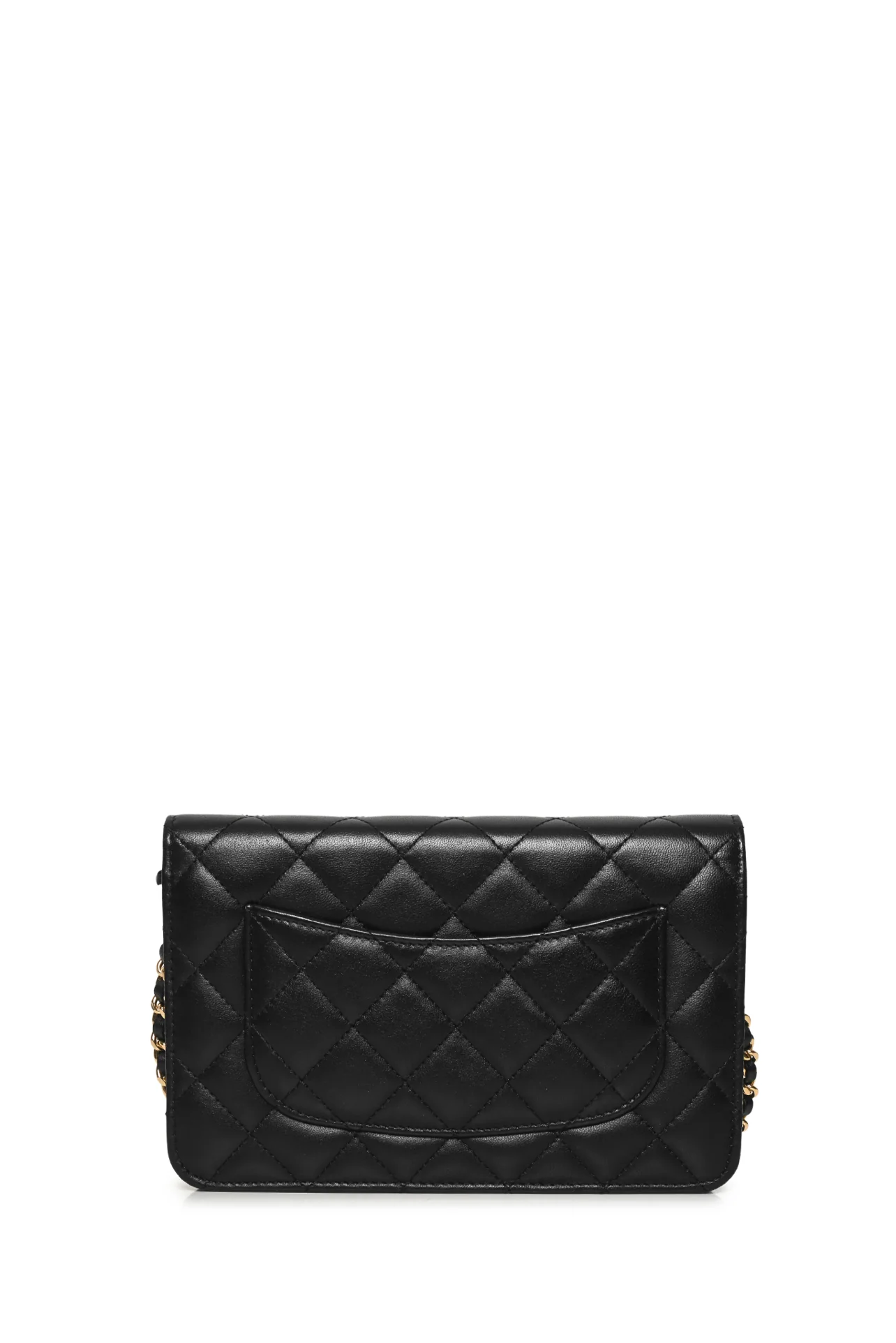 Chanel 2018-2019 Quilted Lambskin Wallet on Chain - Image 3