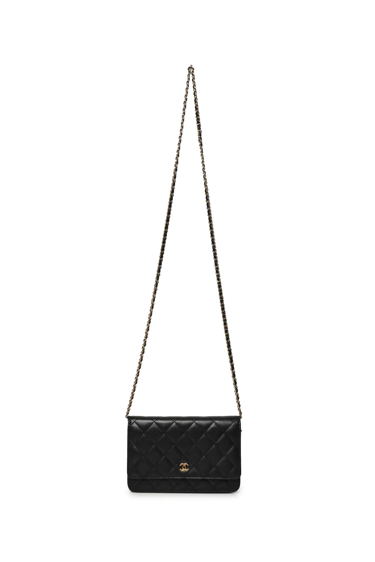 Chanel 2018-2019 Quilted Lambskin Wallet on Chain - Image 5