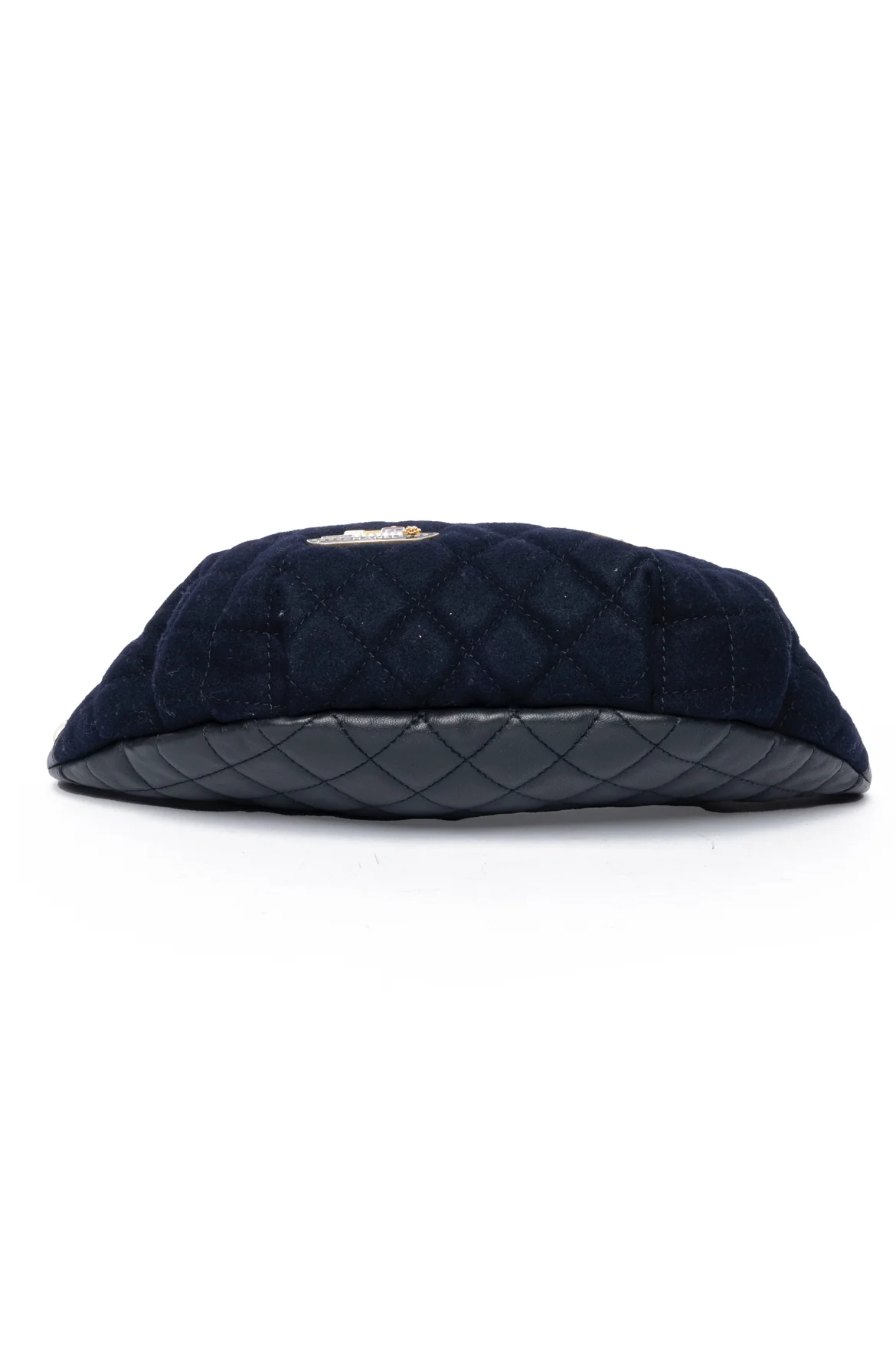 Chanel 2018 Paris-Hamburg Sailor Charms Quilted Wool Belt Bag - Image 5