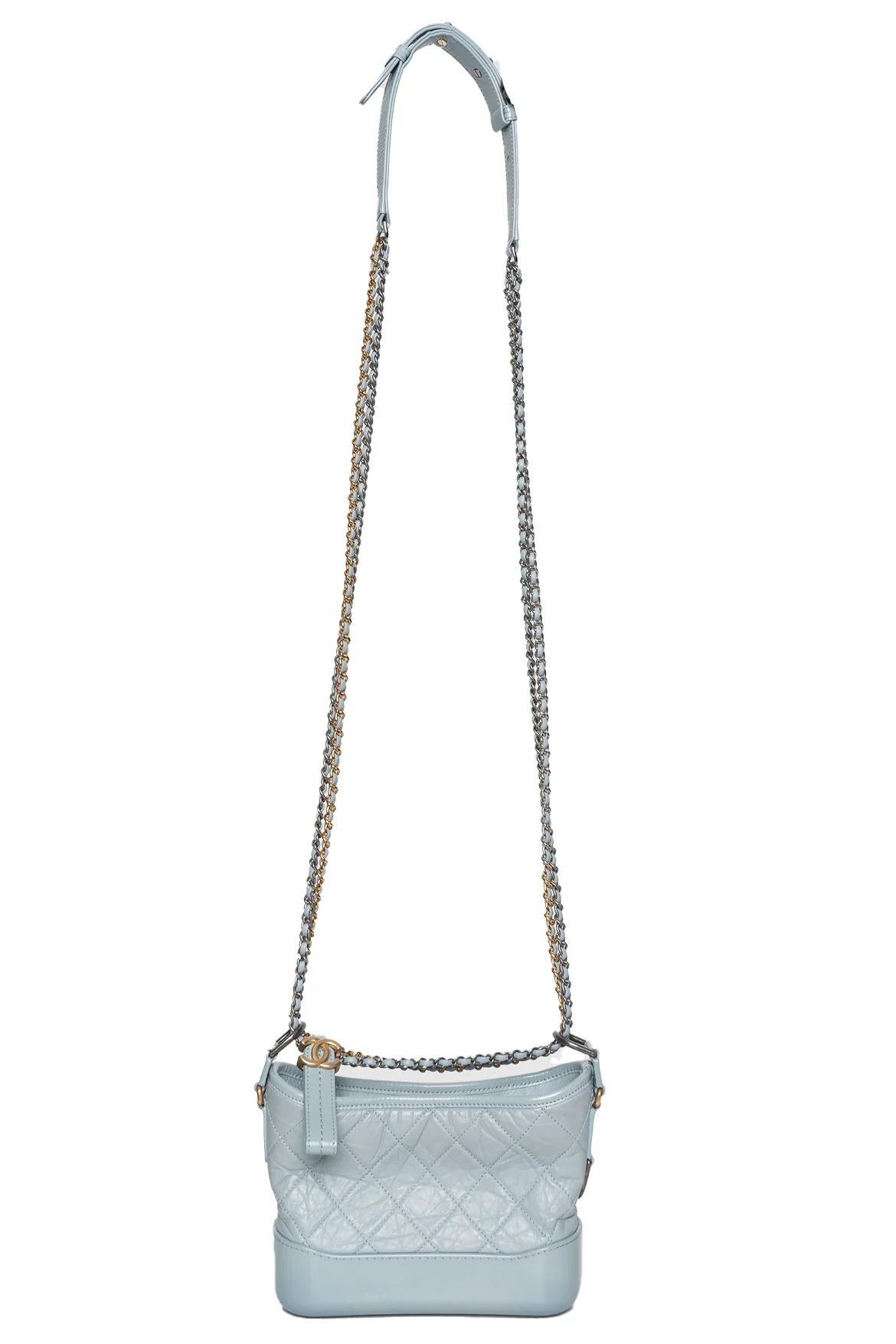 Chanel 2019 Aged Calfskin Small Gabrielle Hobo Bag - Image 6