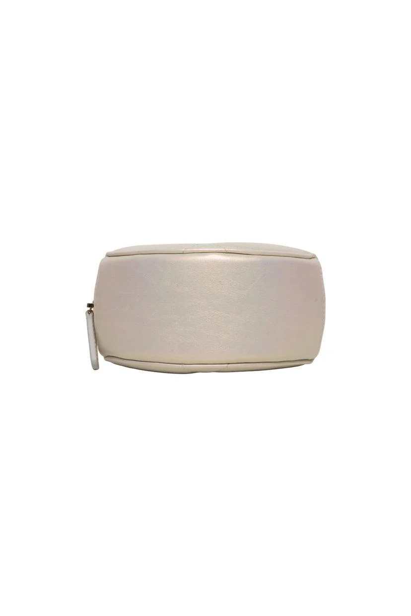 Chanel 2020 Chanel 19 Iridescent Round Clutch on Chain - Image 4