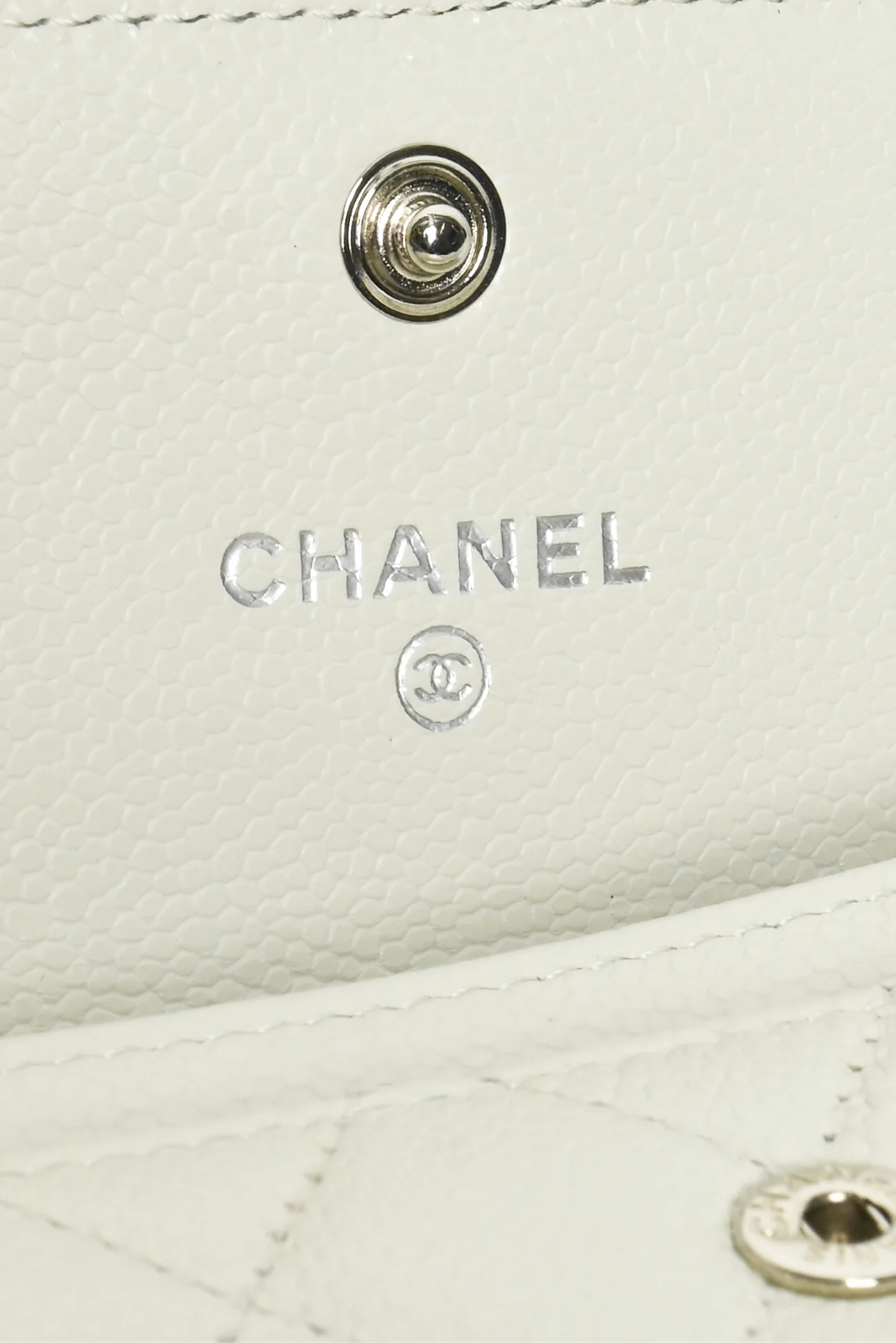 Chanel 2024 Caviar Quilted Small Boy Flap Wallet - Image 4