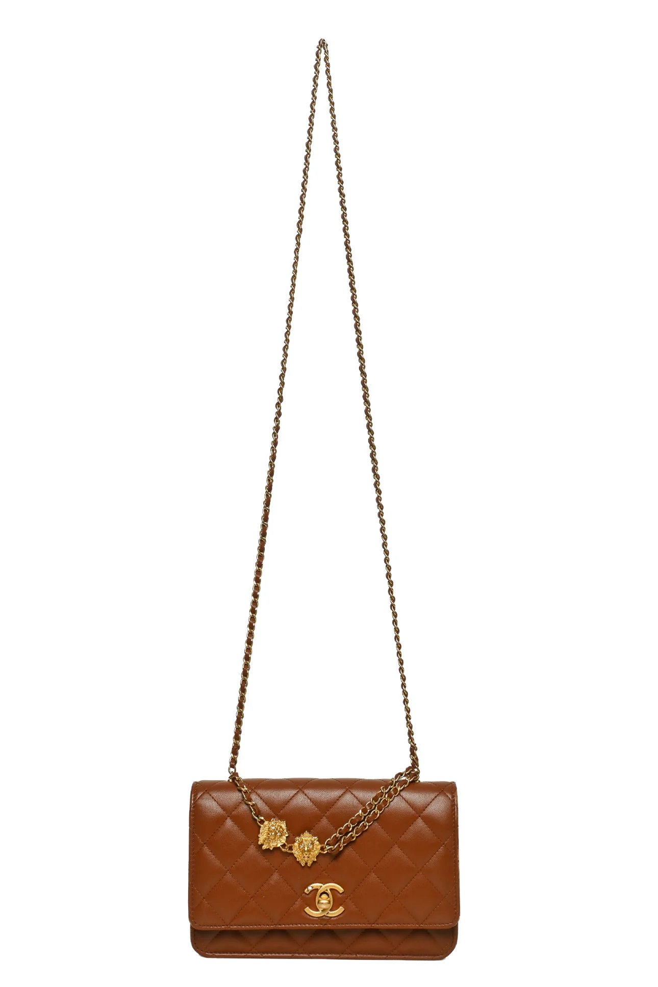 Chanel 23A Limited Edition Leo Top Handle Wallet on Chain - Image 4