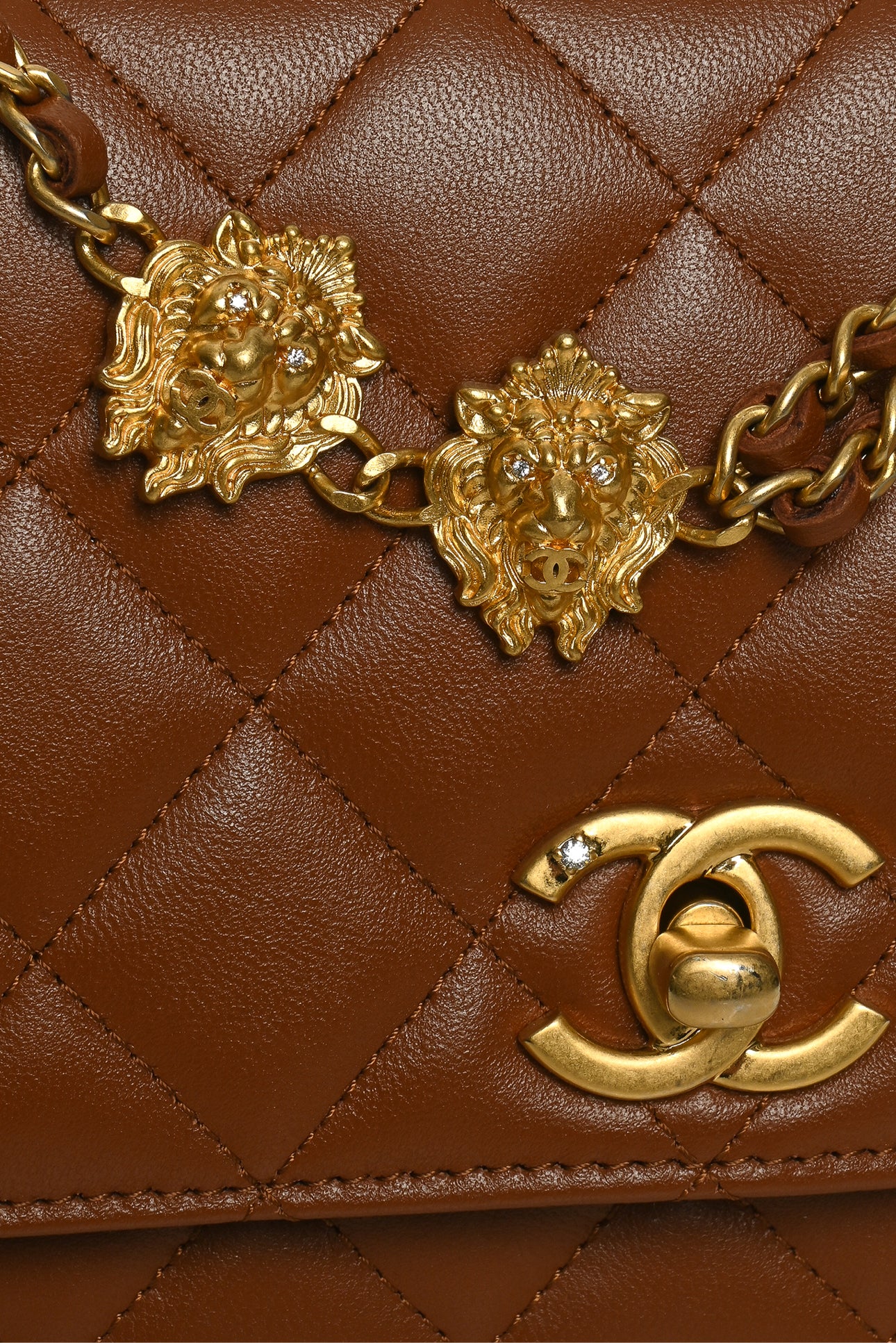 Chanel 23A Limited Edition Leo Top Handle Wallet on Chain - Image 5