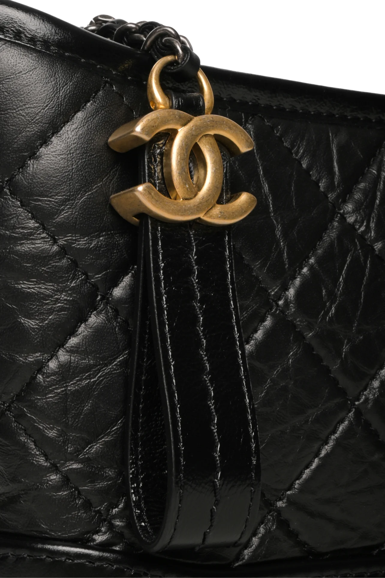 Chanel Aged Calfskin Small Gabrielle Hobo - Image 3