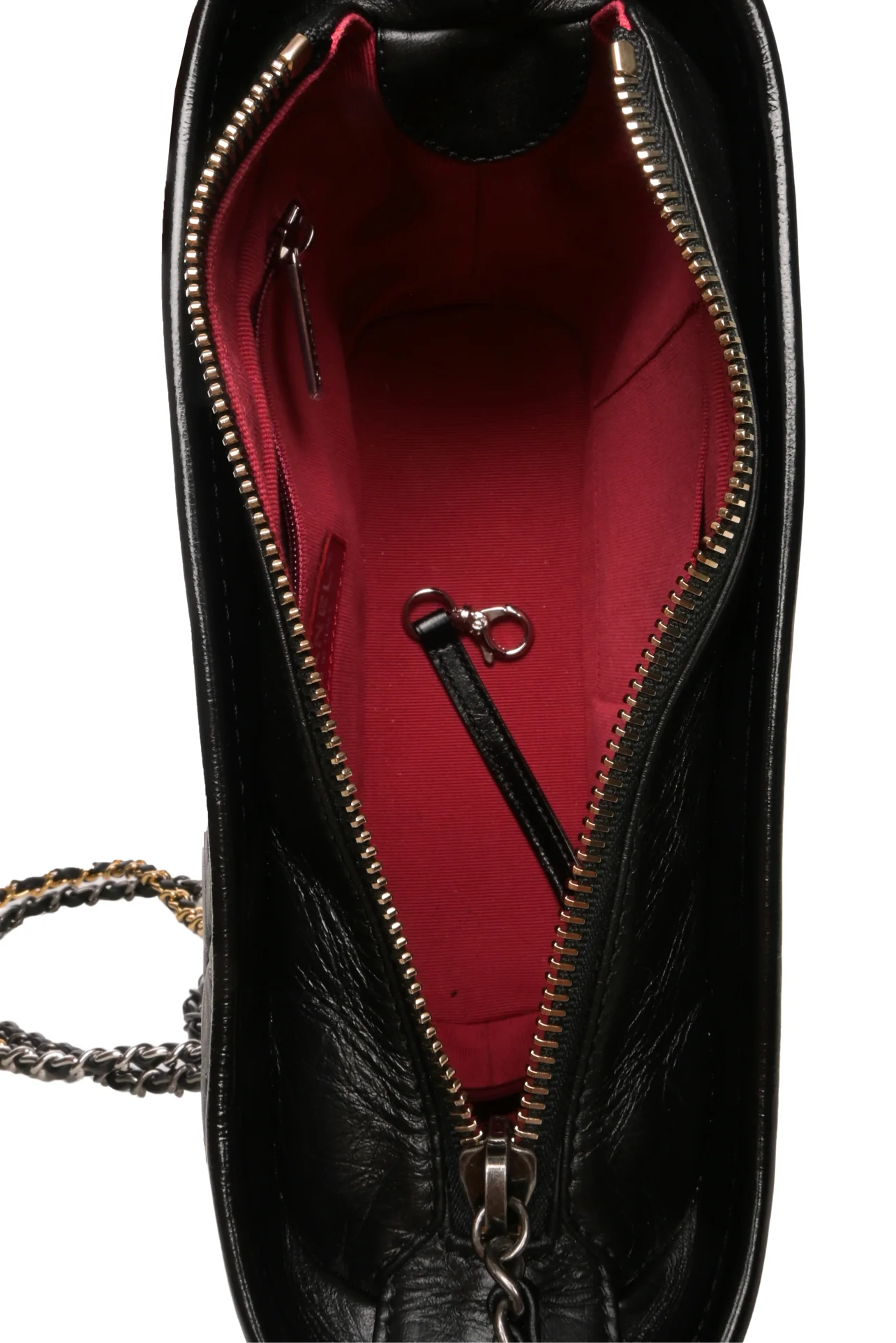 Chanel Aged Calfskin Small Gabrielle Hobo - Image 6