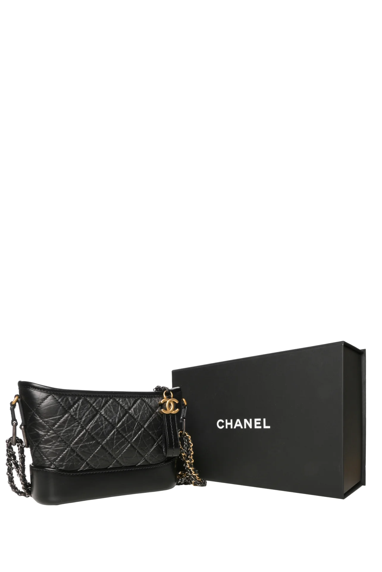 Chanel Aged Calfskin Small Gabrielle Hobo - Image 7