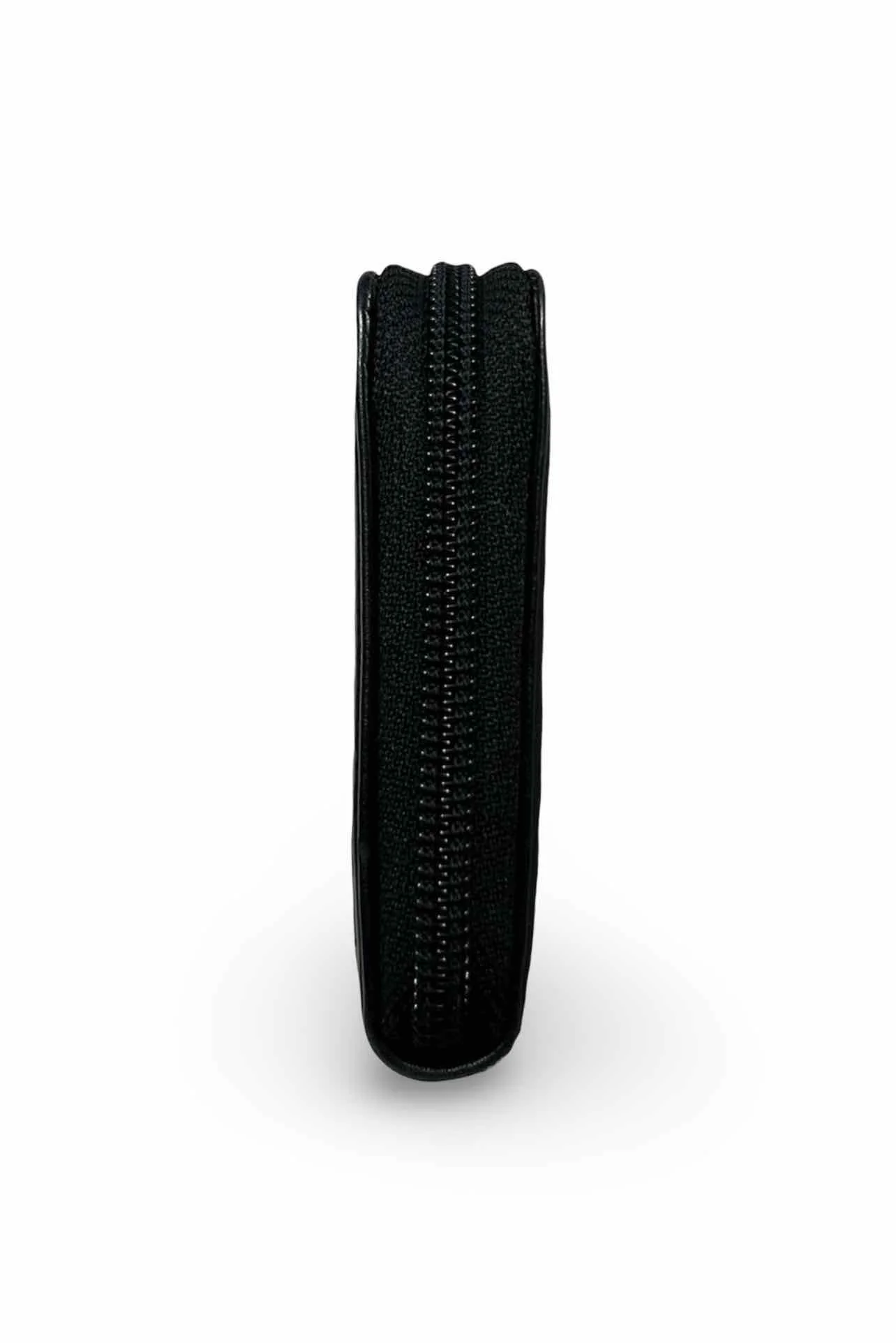 Chanel Boy Zip Around Chevron Wallet - Image 4