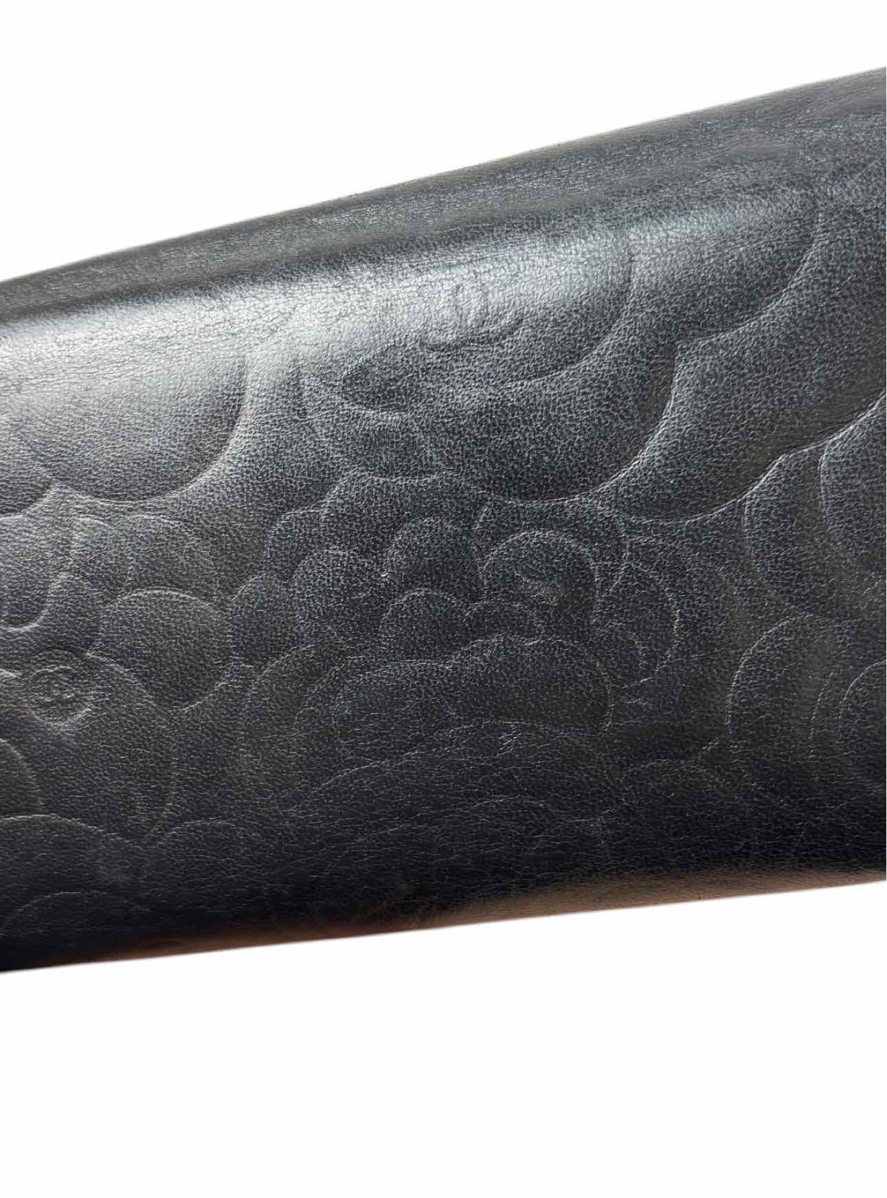Chanel Camillia Embossed Leather Wallet - Image 14