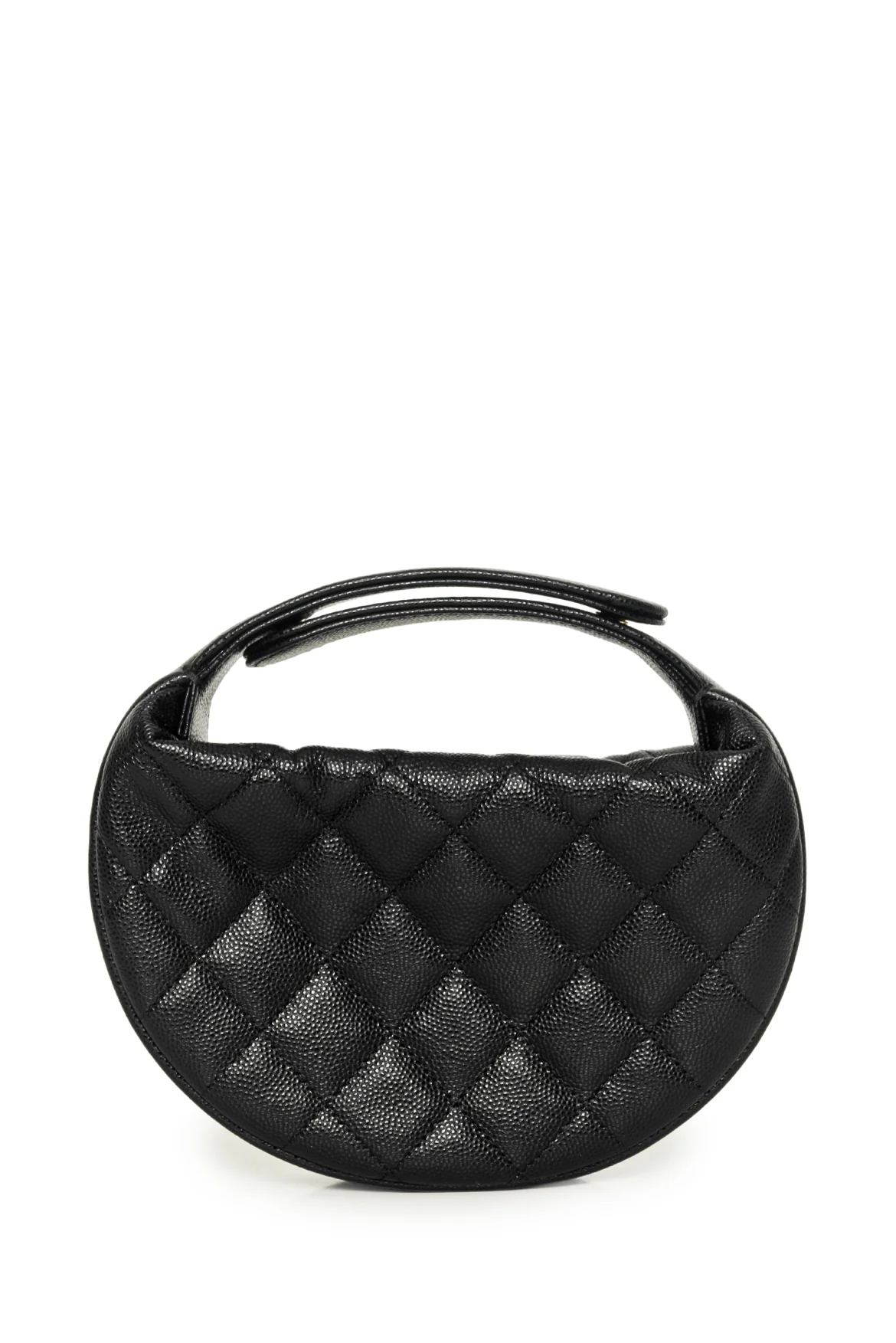 Chanel Caviar Quilted Polly Pocket Pouch Hobo - Image 3