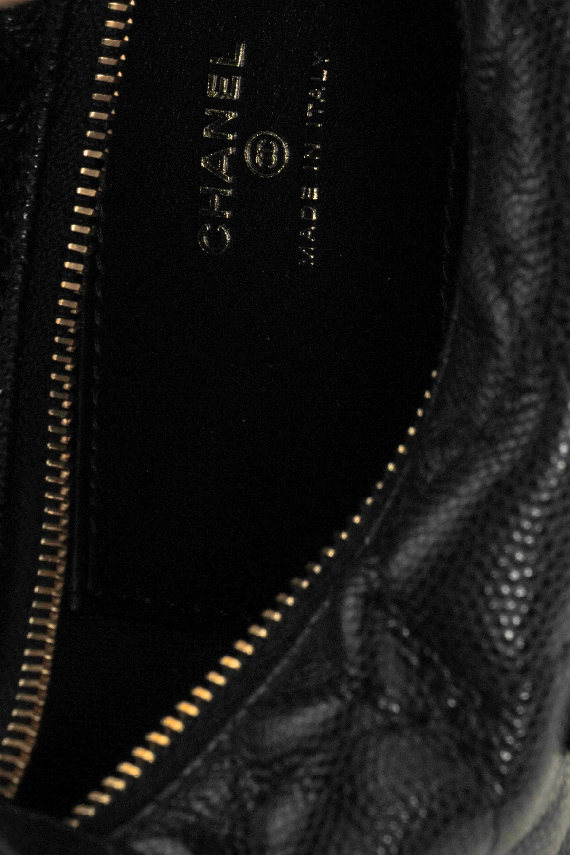 Chanel Caviar Quilted Polly Pocket Pouch Hobo - Image 5