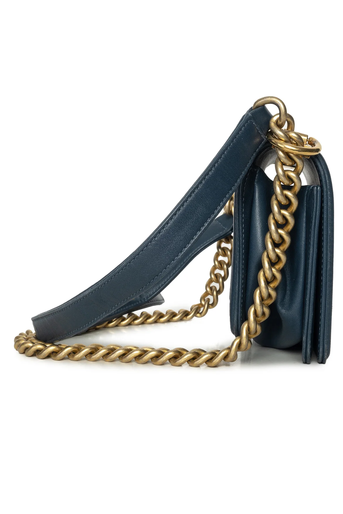 Chanel Chevron Braided Small Boy Flap Bag - Image 2