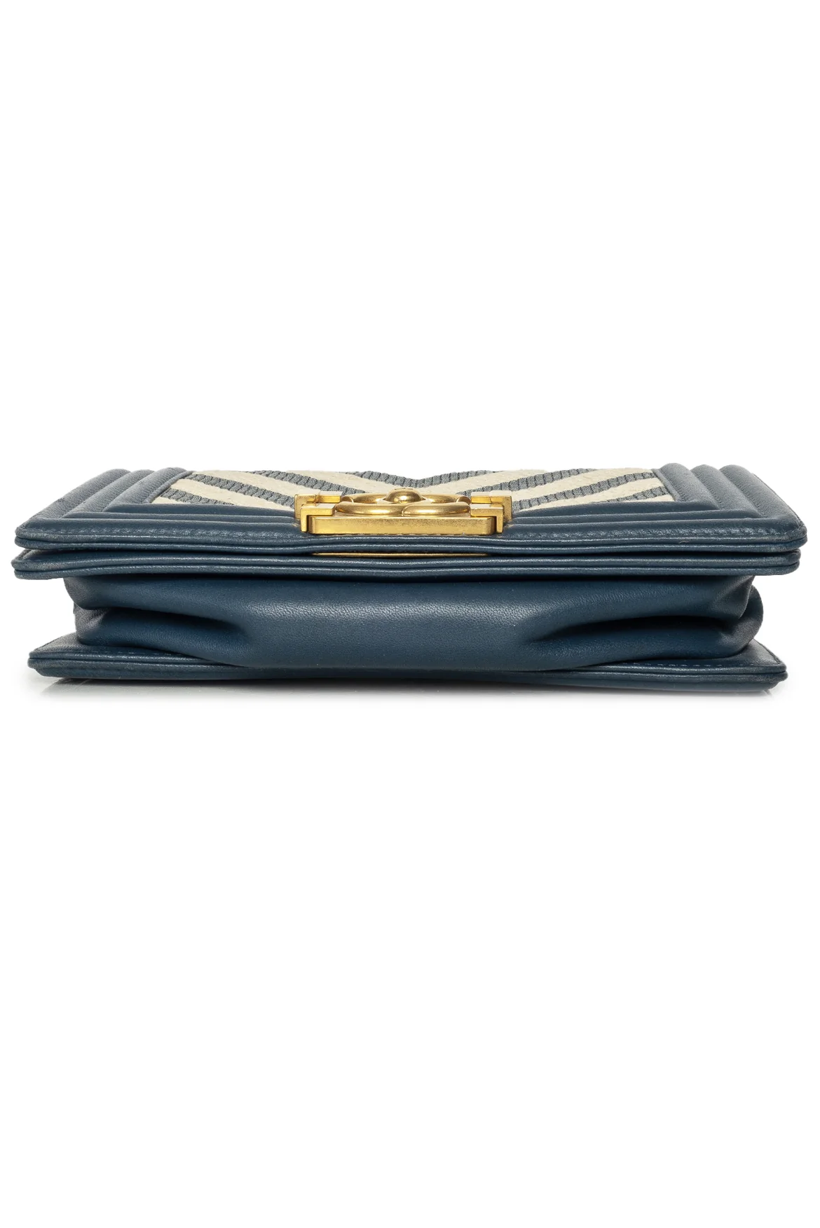 Chanel Chevron Braided Small Boy Flap Bag - Image 5