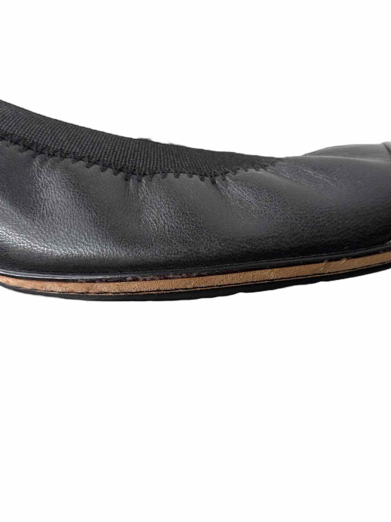 Chanel Elastic Leather Embroidered Size 40.5 Pumps - Image 6