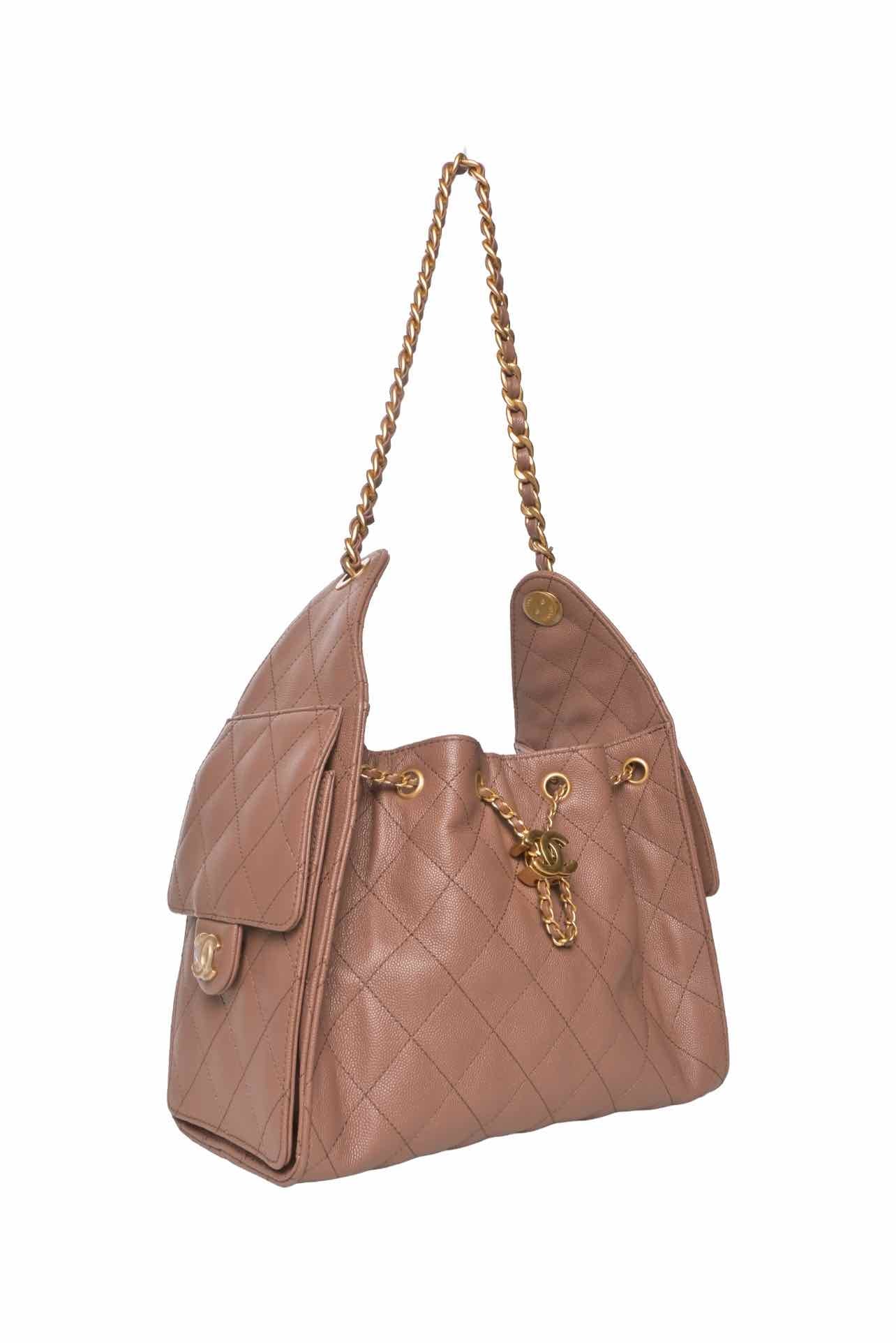 Chanel Grained Calfskin Quilted Small 25 Hobo - Image 2