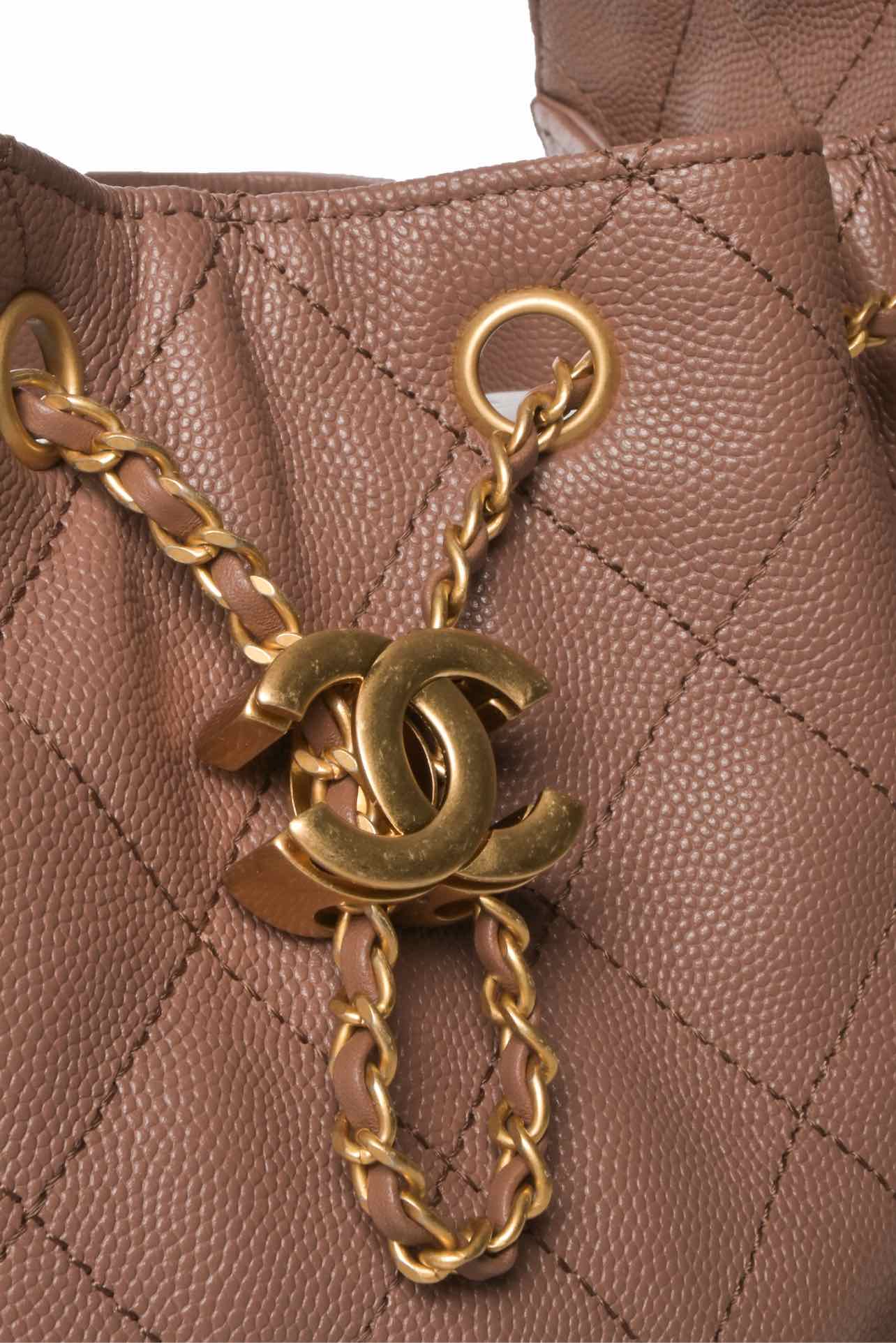 Chanel Grained Calfskin Quilted Small 25 Hobo - Image 3