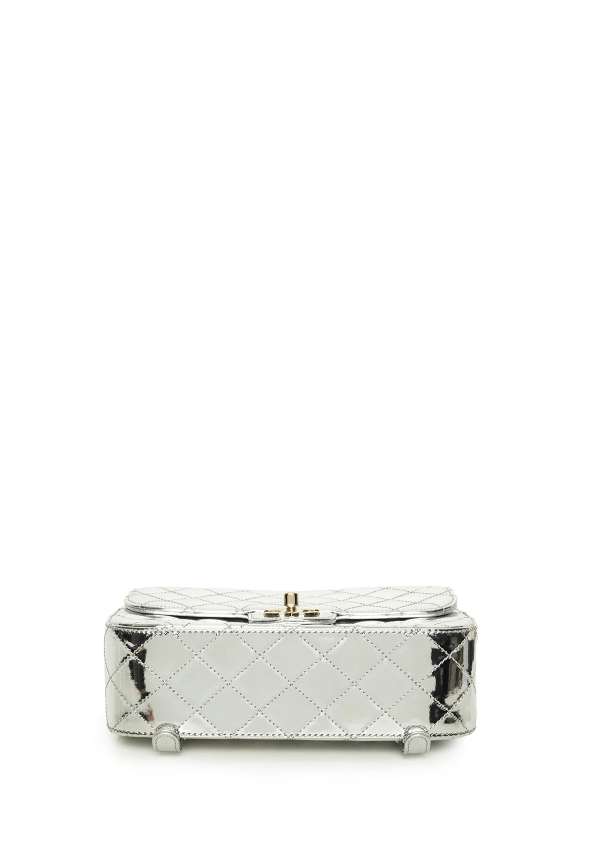 Chanel Mirror Calfskin Metallic Quilted Hollywood Boulevard BackPack - Image 4