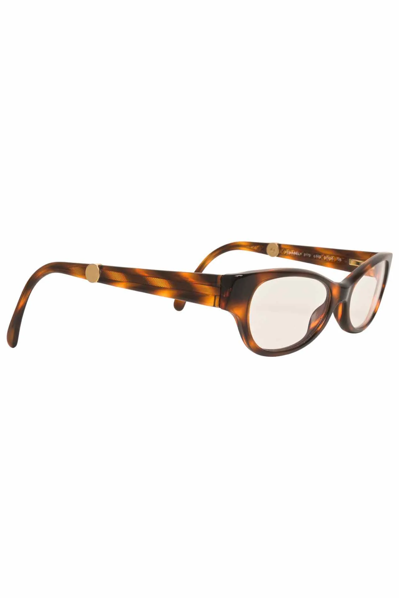 Chanel Oval Tortoiseshell Prescription Eyewear - Image 2