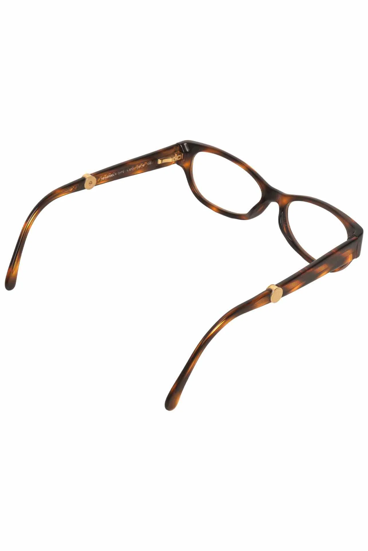 Chanel Oval Tortoiseshell Prescription Eyewear - Image 3