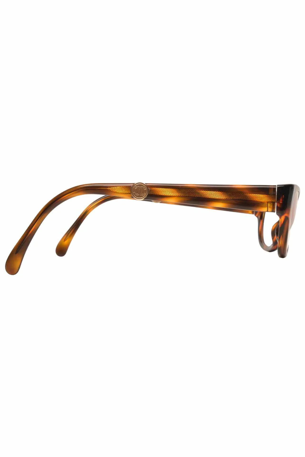 Chanel Oval Tortoiseshell Prescription Eyewear - Image 4