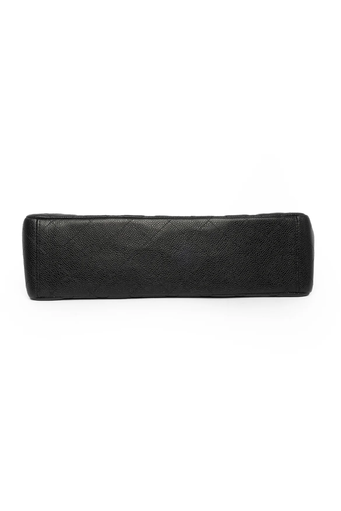 Chanel Quilted Caviar Leather Maxi Single Flap Bag - Image 5