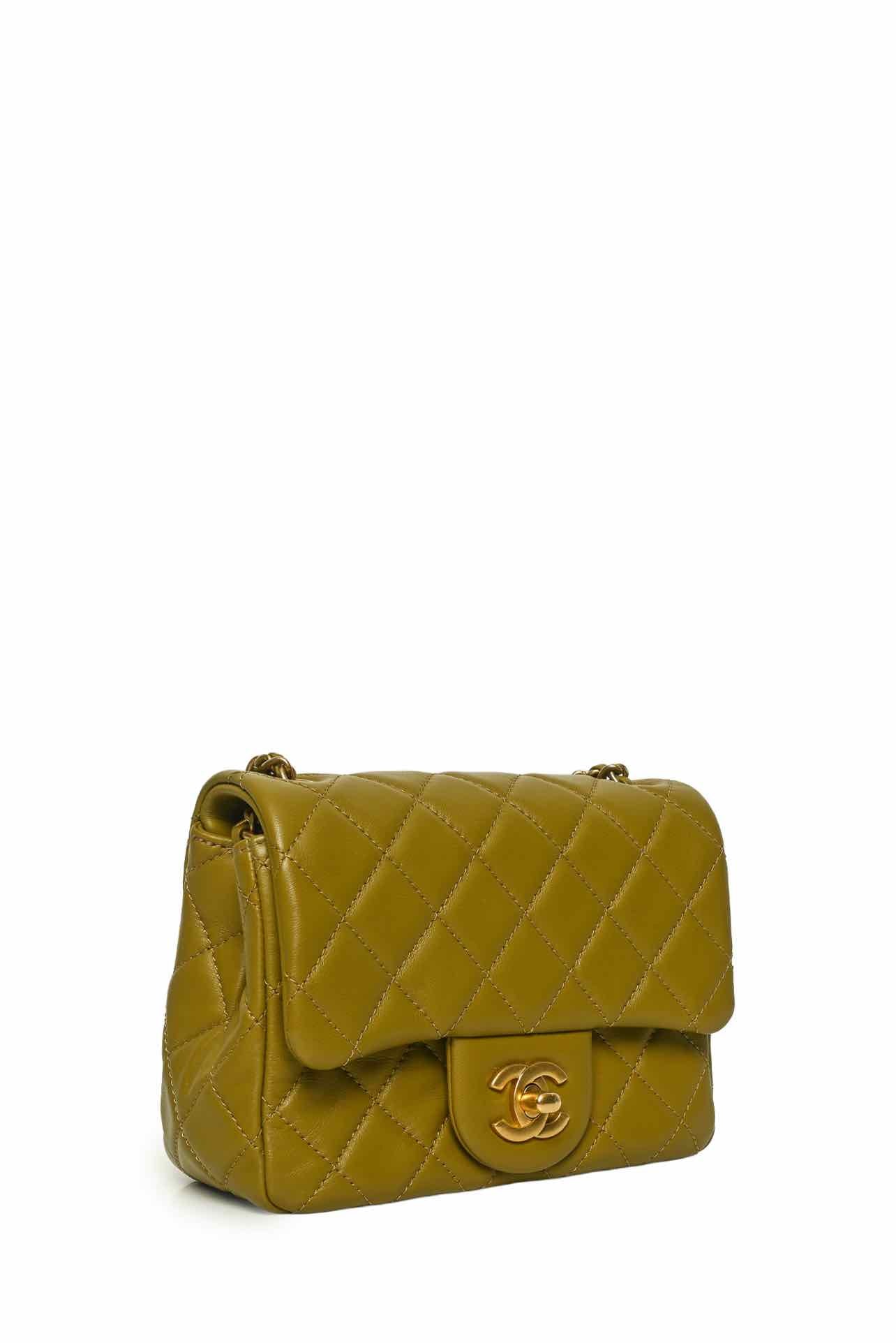 Chanel Quilted Lambskin Mini Pearl Crush Flap Shoulder Bag - Image 2
