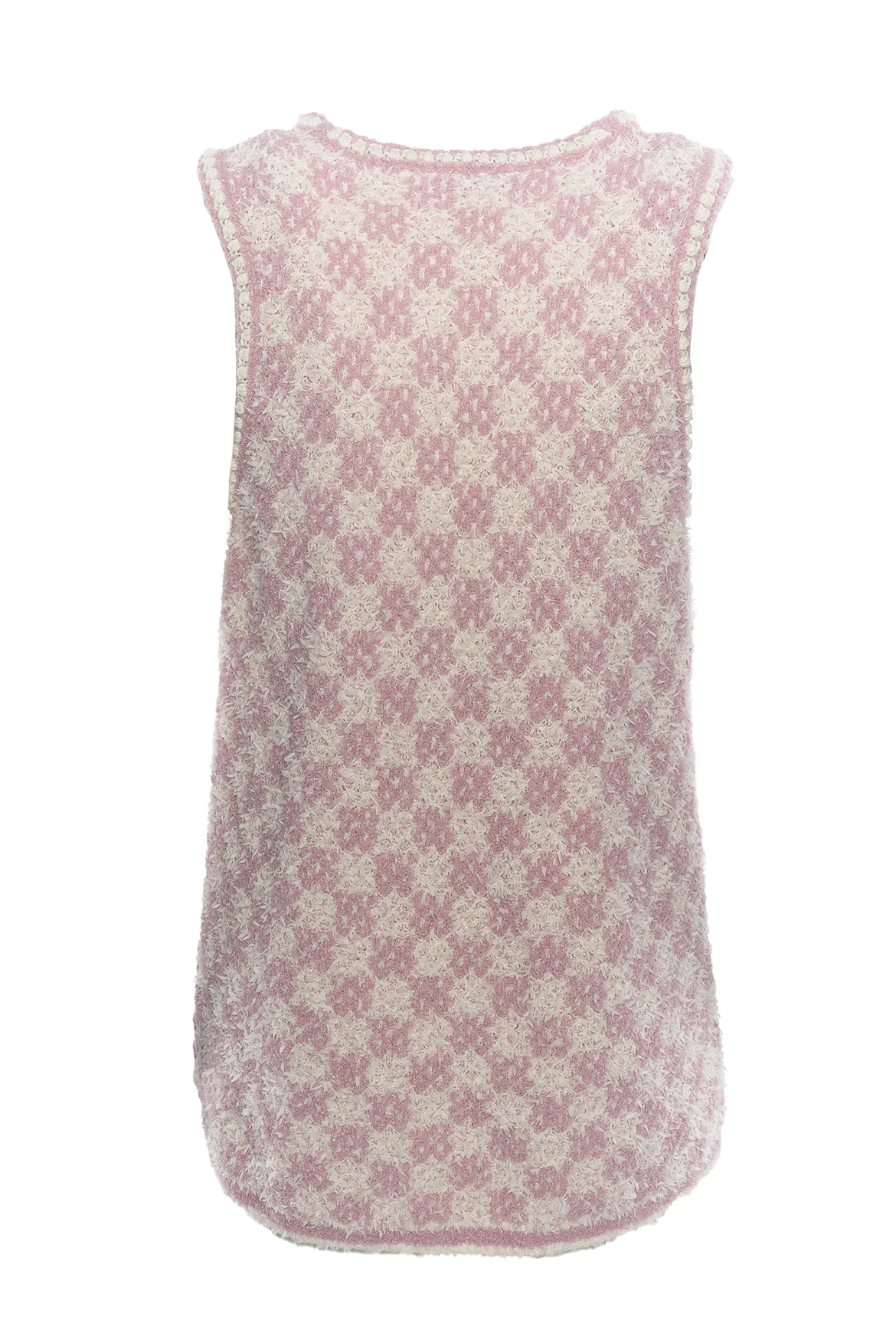 Chanel Size 34 2023 Patterned Metallic Tweed Vest - Image 6