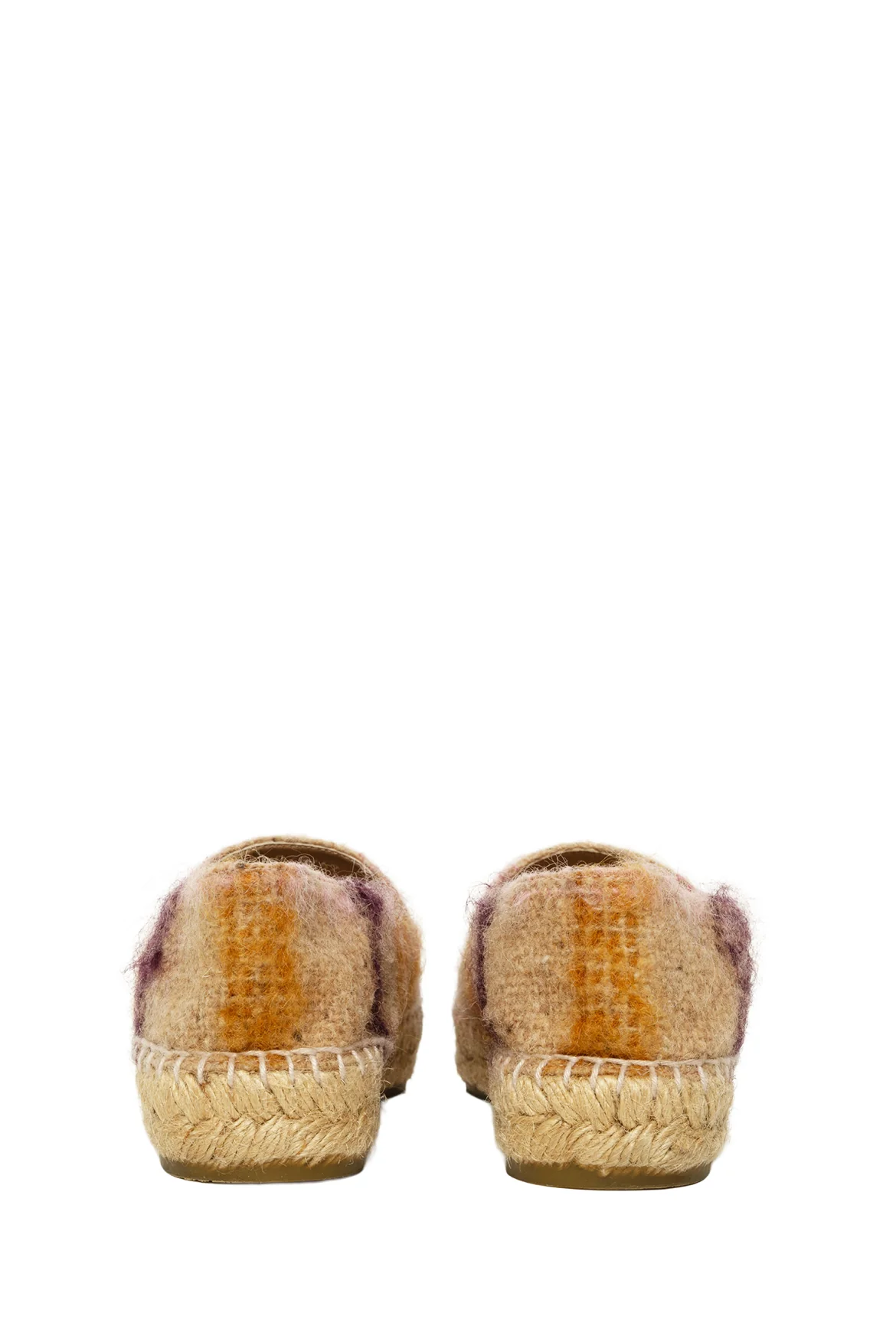 Chanel Size 35 Tweed Cap Toe CC Espadrilles - Image 4