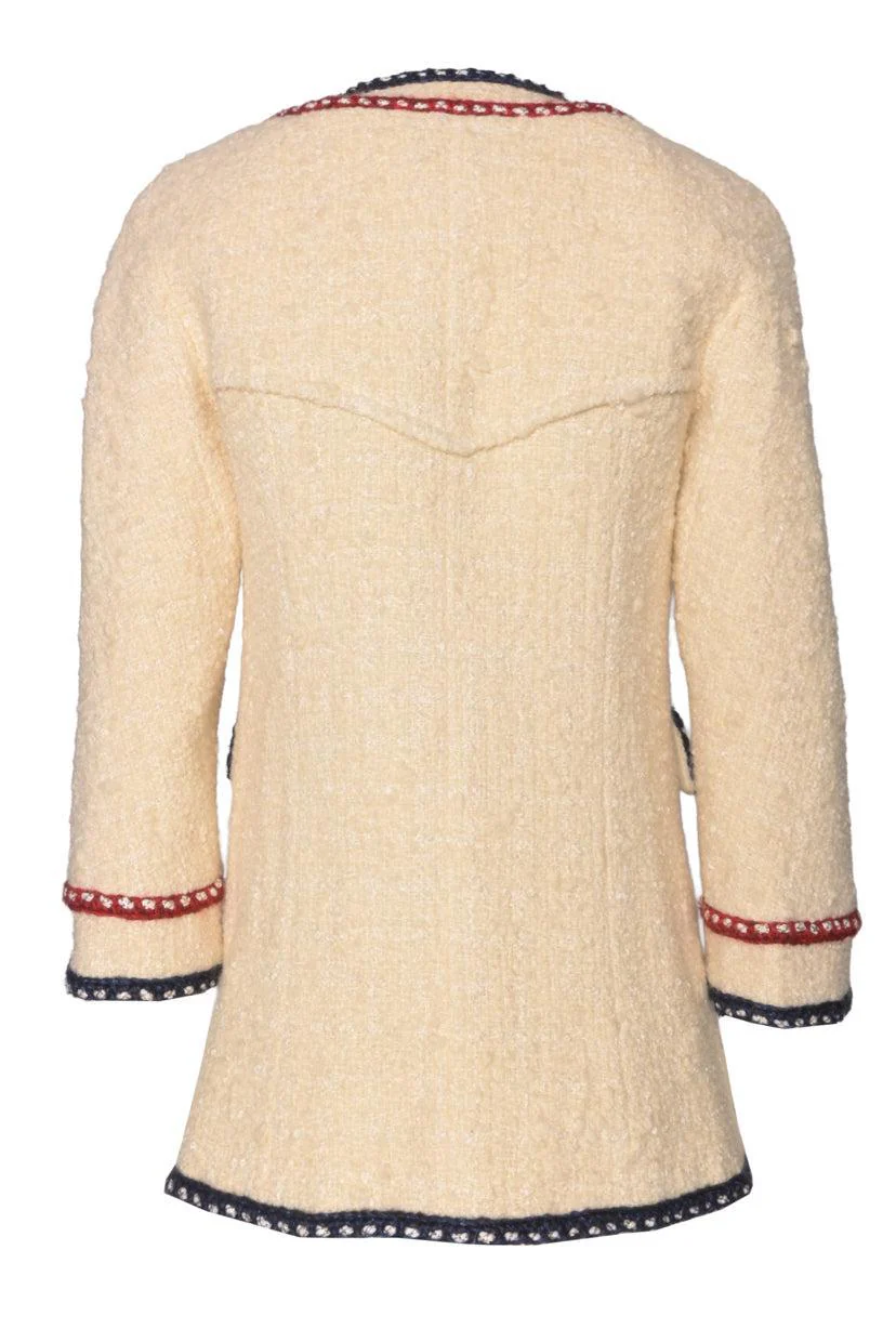 Chanel Size 36 2018/19 Wool Tweed Jacket - Image 3