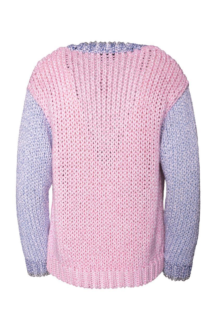 Chanel Size 36 2023 Woven Cotton Patchwork Knit Cardigan - Image 3