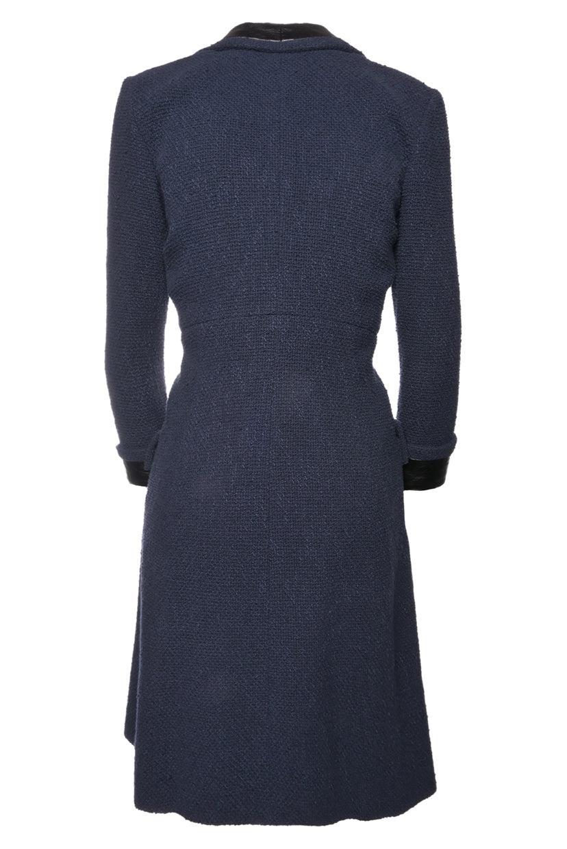 Chanel Size 36 CC Buttons Tweed Coat - Image 2