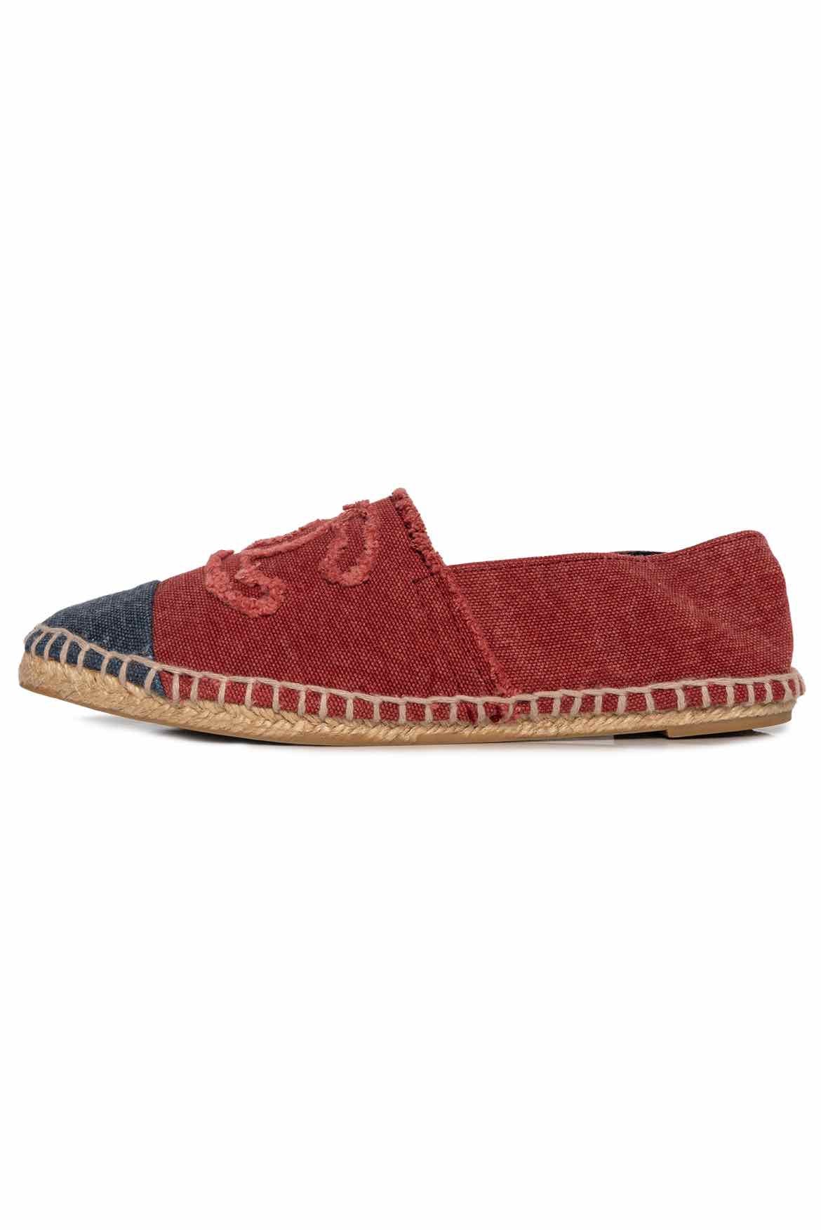 Chanel Size 36 Canvas CC Logo Espadrilles Flats - Image 3