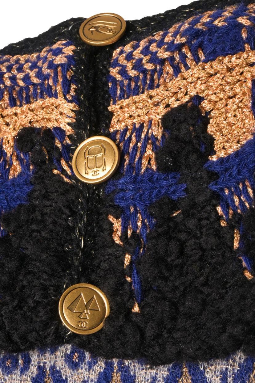Chanel Size 36 Glitter Knit Sweater - Image 4