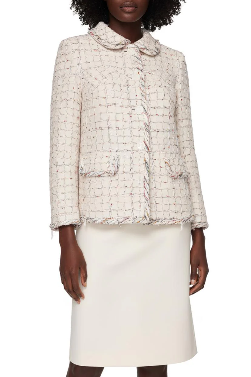 Chanel Size 36 Multi-Coloured Fantasy Tweed Jacket - Image 2