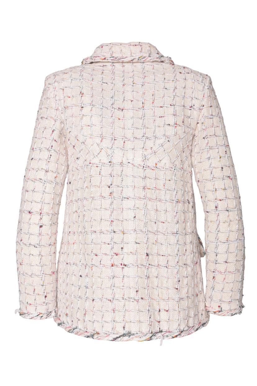 Chanel Size 36 Multi-Coloured Fantasy Tweed Jacket - Image 3