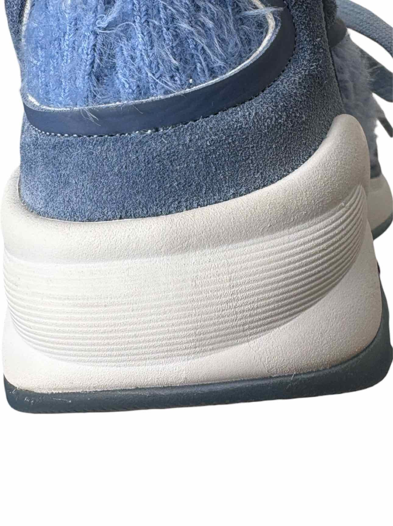 Chanel Size 37.5 Interlocking CC Logo Fabric & Suede Sneaker - Image 6