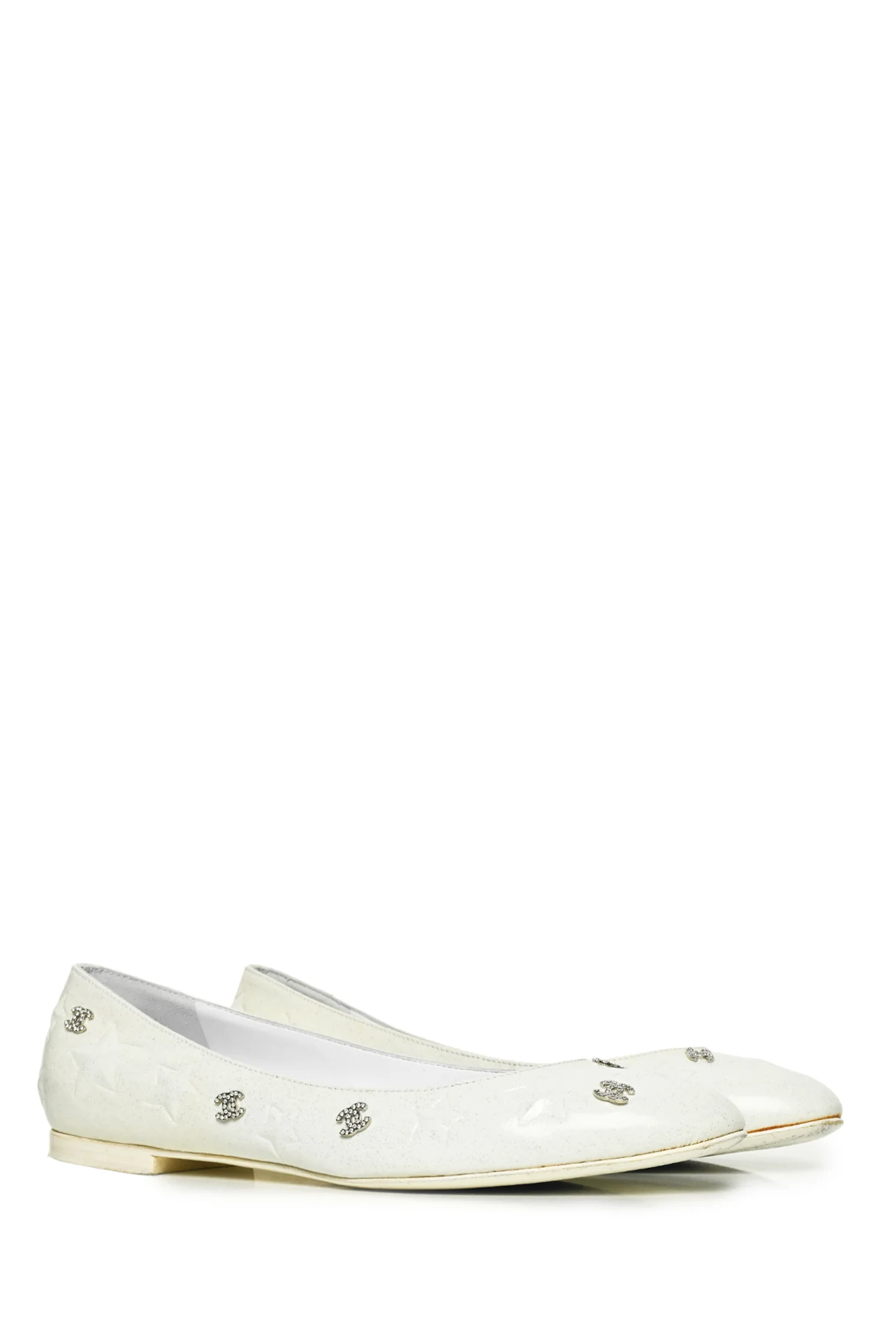 Chanel Size 38.5 Flats - Image 2