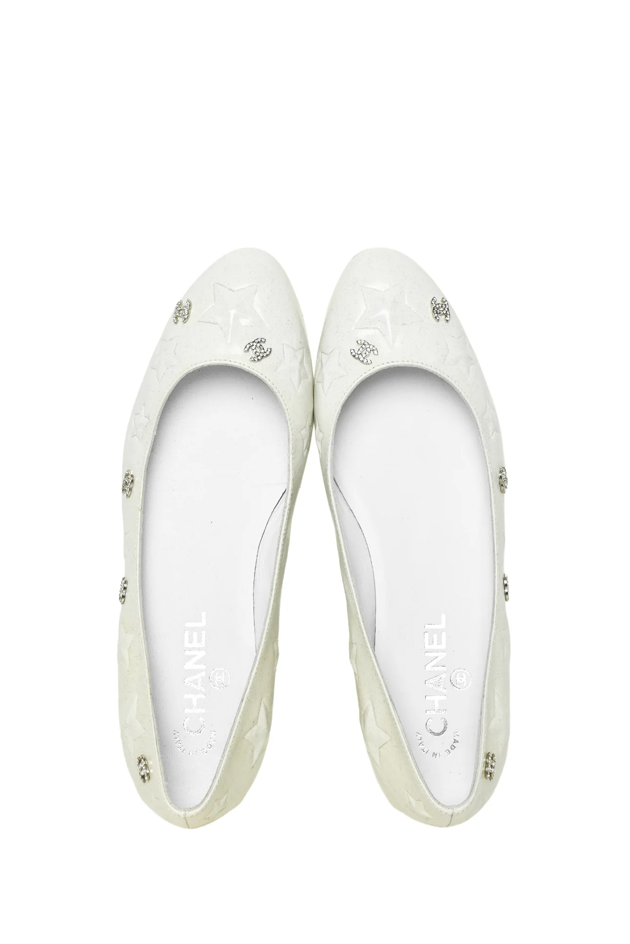 Chanel Size 38.5 Flats - Image 5