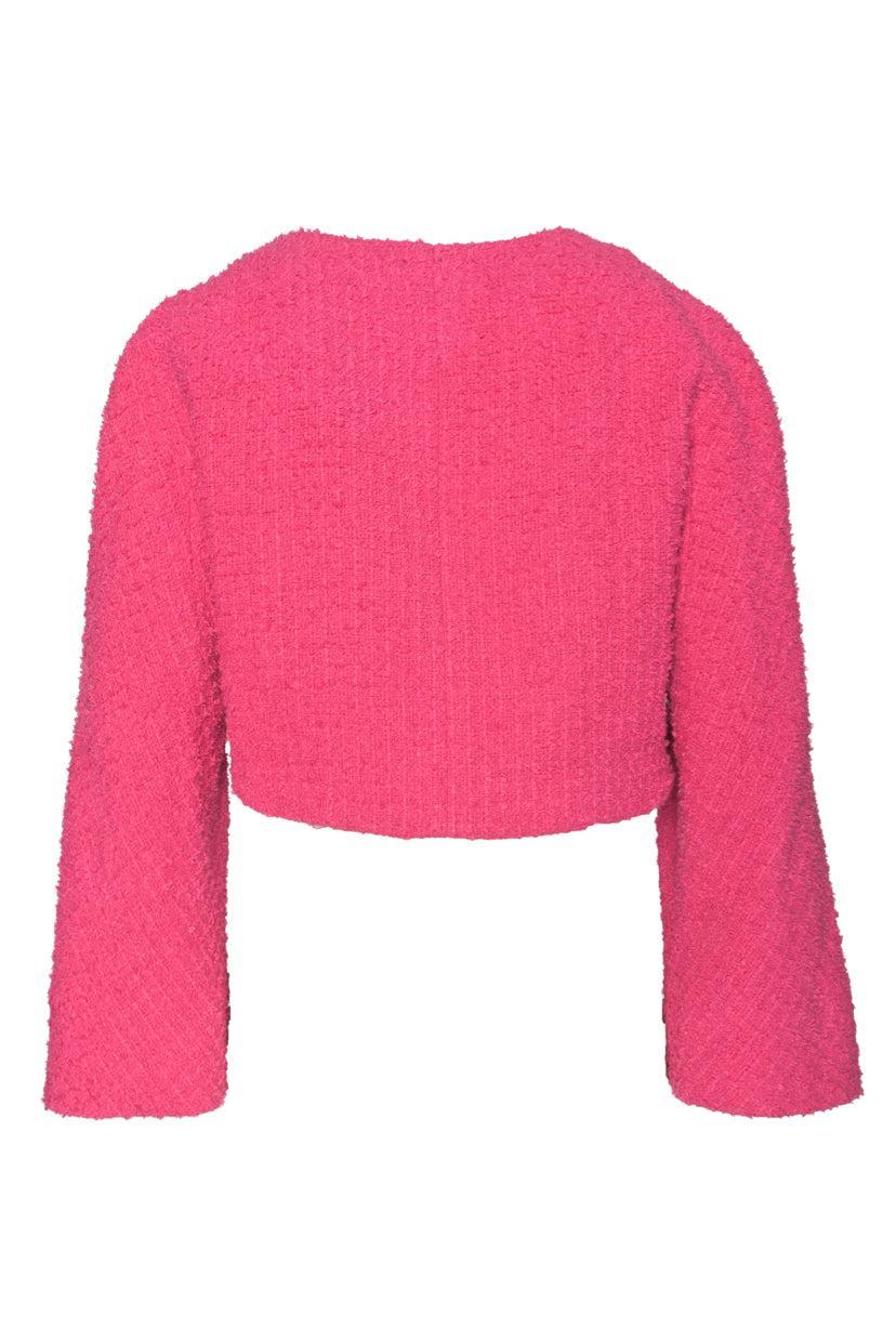 Chanel Size 38 Collarless Cropped Cardigan - Image 2