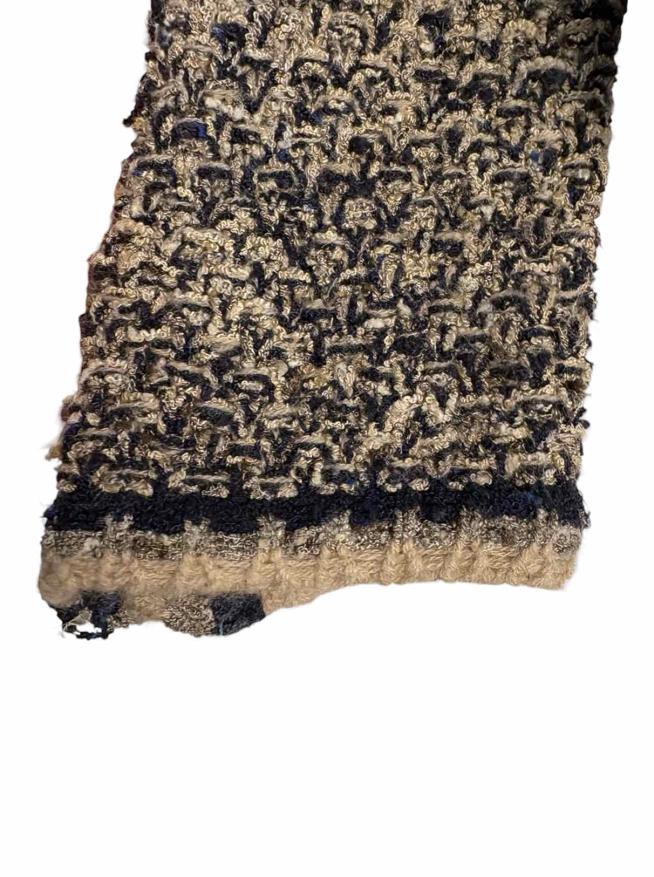 Chanel Size 38 Silk Blend  Knit Asymmetrical Zipper Cardigan - Image 6