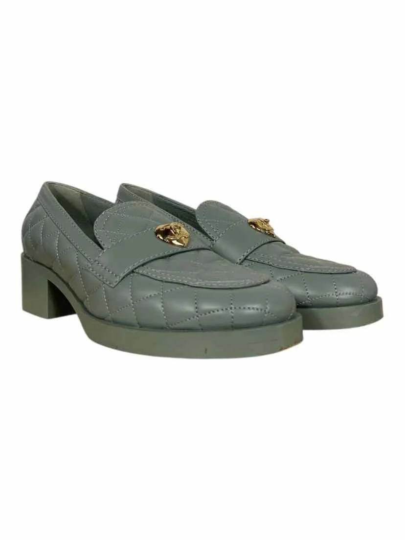Chanel Size 39 Sweetheart Loafers - Image 2