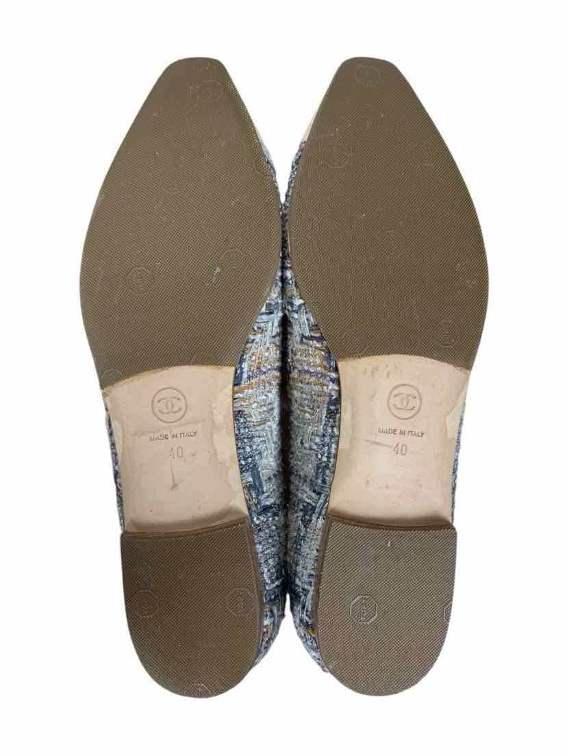 Chanel Size 40 Flats - Image 5