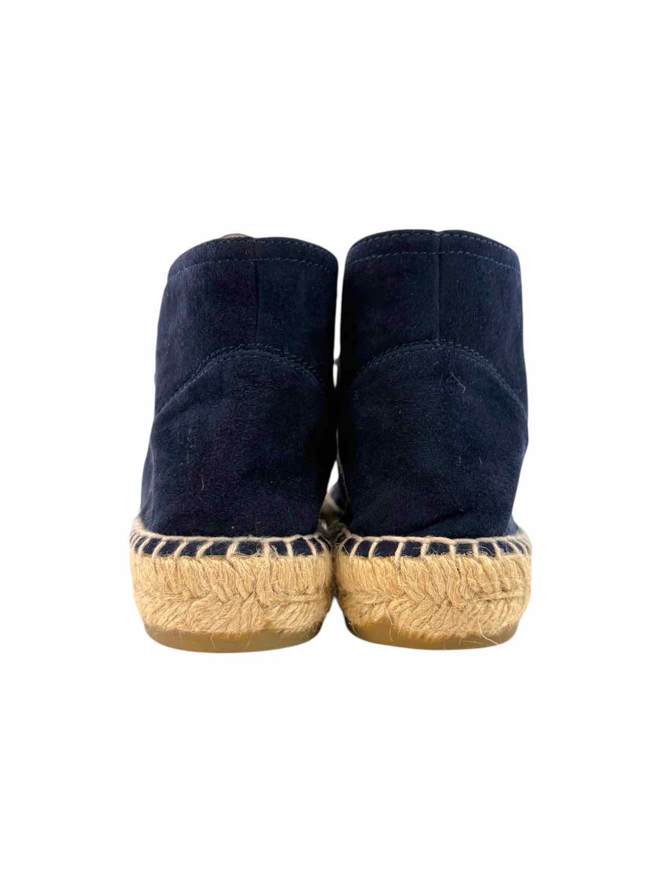 Chanel Size 41 High Top Suede Espadrilles Sneaker - Image 4