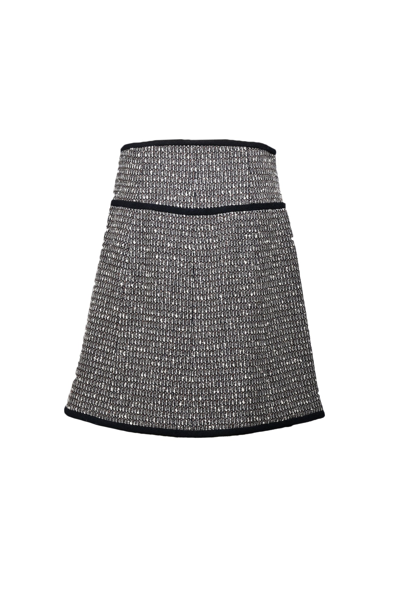 Chanel Size 42 2003 Tweed Mini Skirt - Image 2