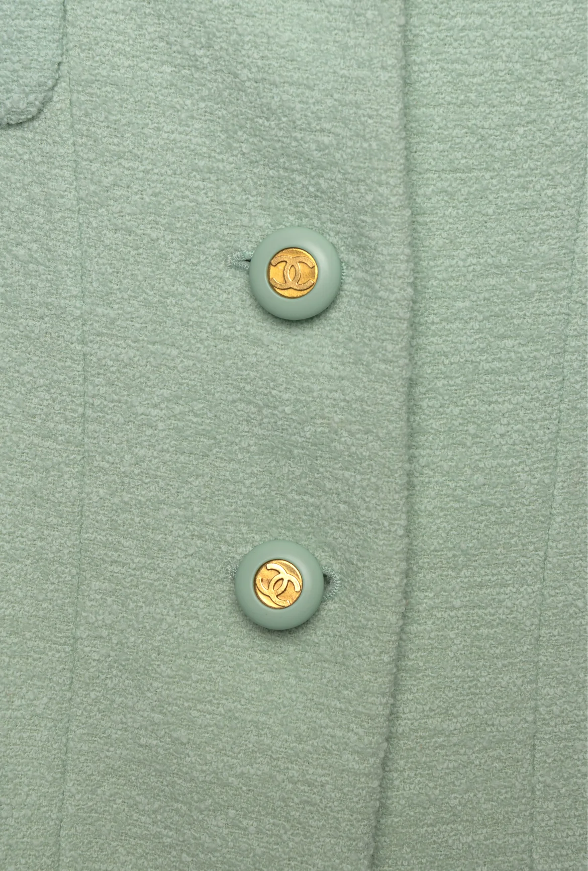 Chanel Size 42 Vintage 1994 Silk-Lined Tweed Jacket - Image 5