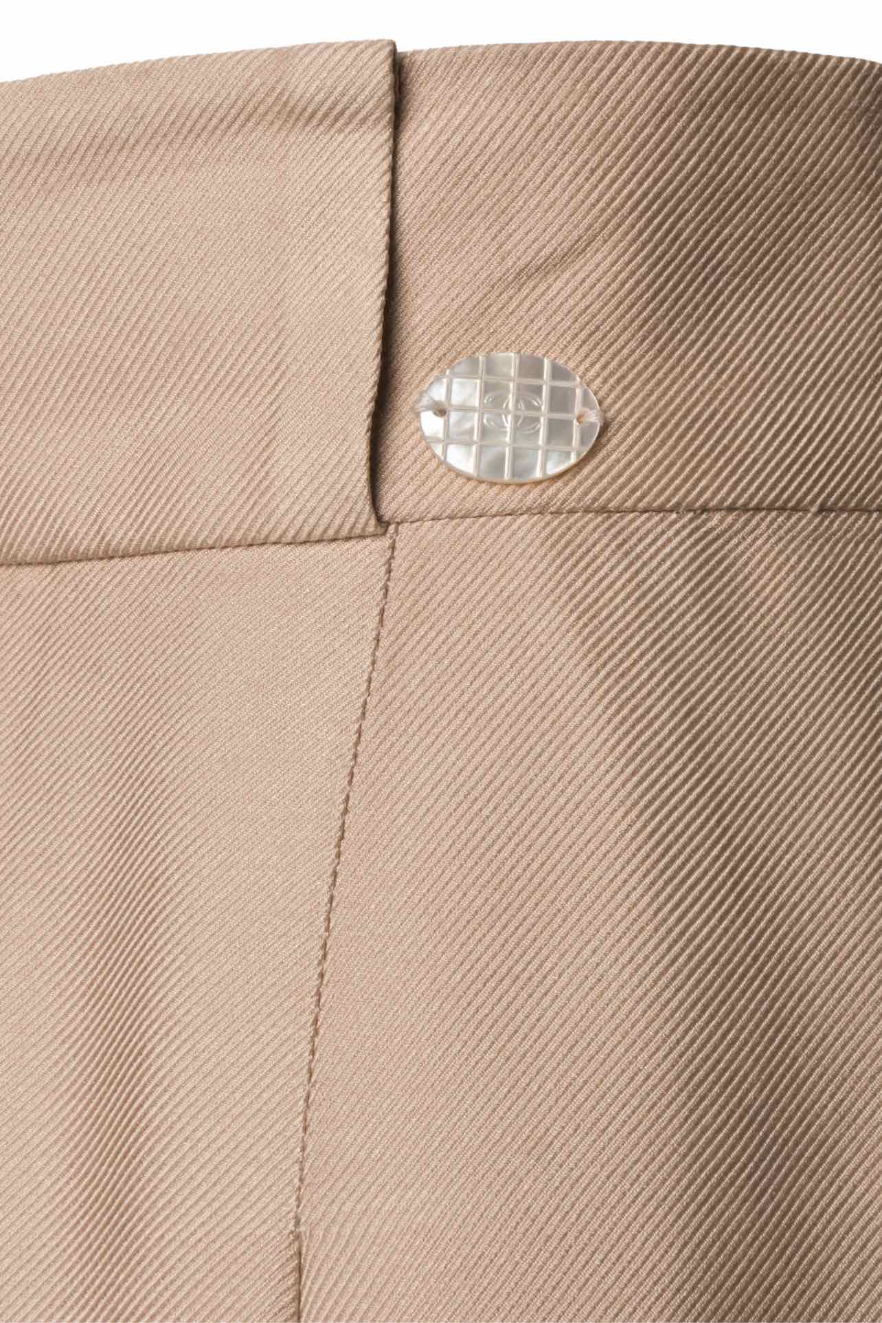 Chanel Size 8 2001 Silk Pleated Knee Length Skirt - Image 3