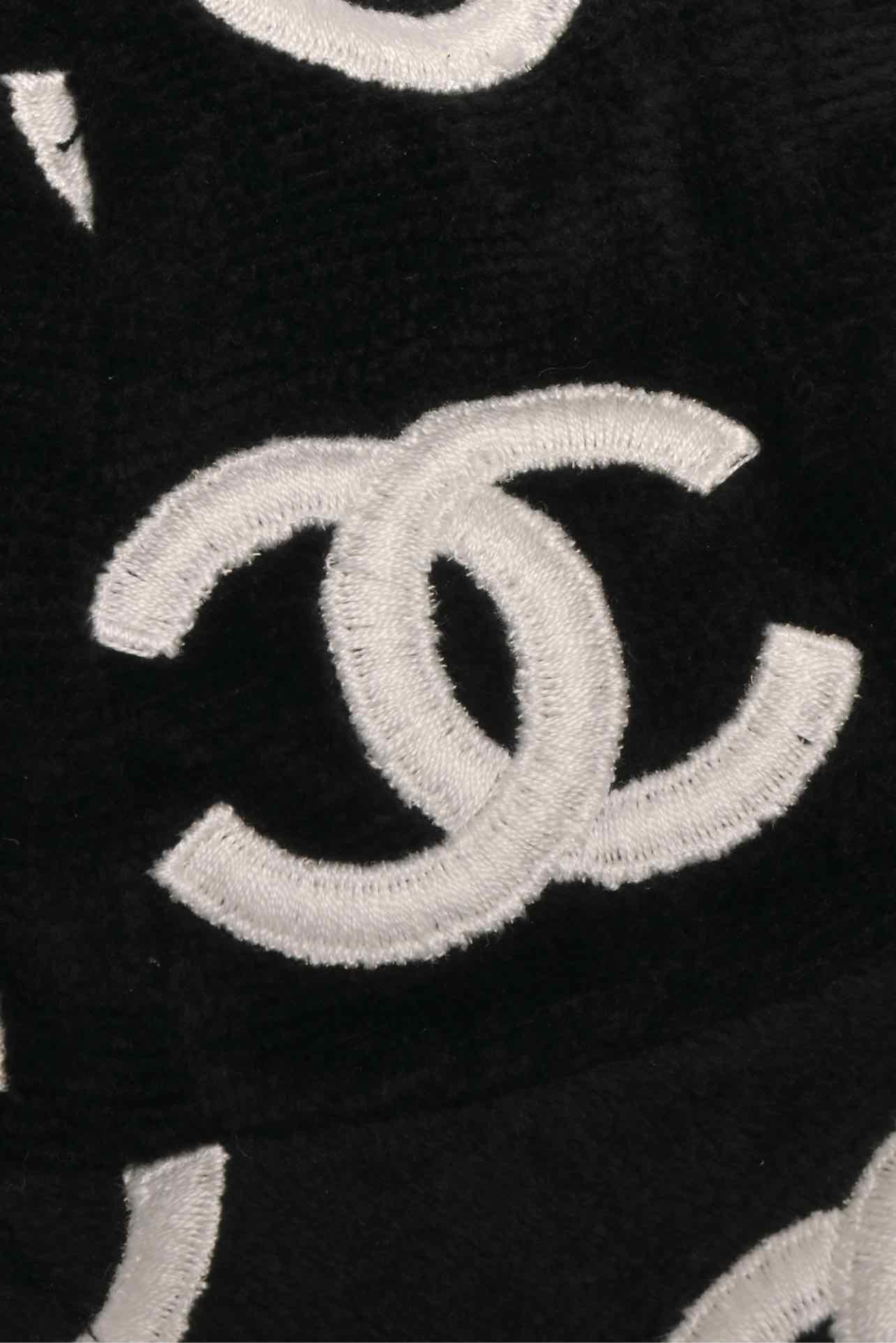Chanel Size M Logo Embroidered Hat - Image 4