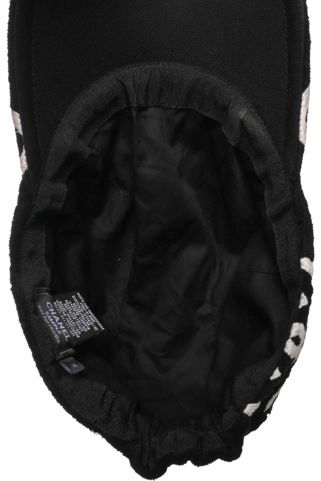 Chanel Size M Logo Embroidered Hat - Image 5